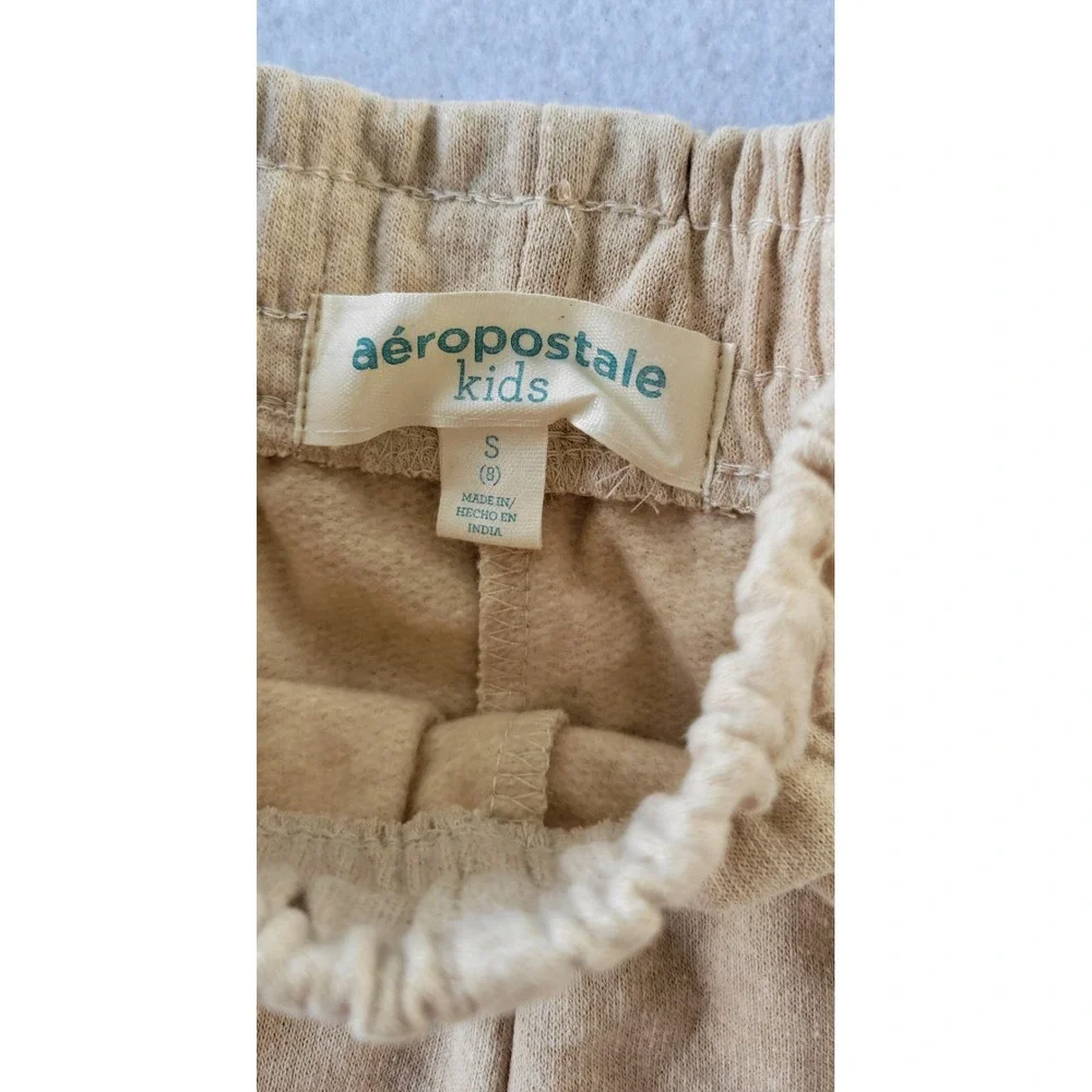 AEROPOSTALE Brown And Cream  BOYS Cargo Shorts Size‎ Small
